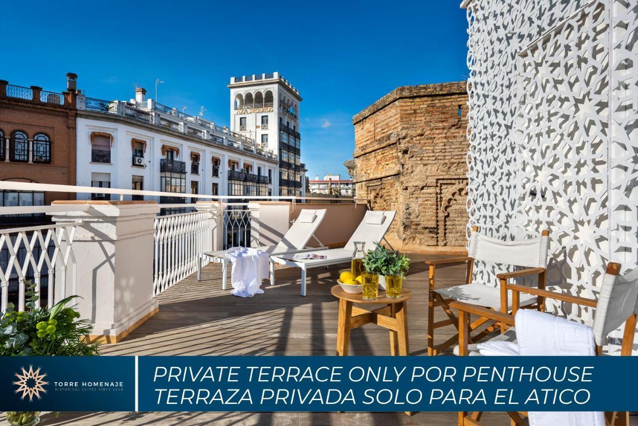 Torre Homenaje Historical Suites Sevilla Eksteriør billede